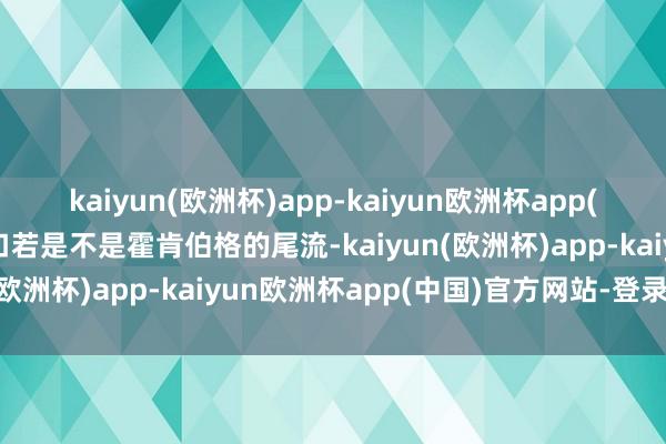 kaiyun(欧洲杯)app-kaiyun欧洲杯app(中国)官方网站-登录入口若是不是霍肯伯格的尾流-kaiyun(欧洲杯)app-kaiyun欧洲杯app(中国)官方网站-登录入口