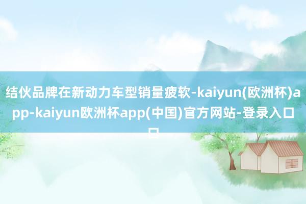 结伙品牌在新动力车型销量疲软-kaiyun(欧洲杯)app-kaiyun欧洲杯app(中国)官方网站-登录入口