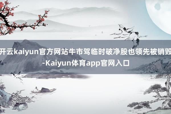 开云kaiyun官方网站牛市驾临时破净股也领先被销毁-Kaiyun体育app官网入口